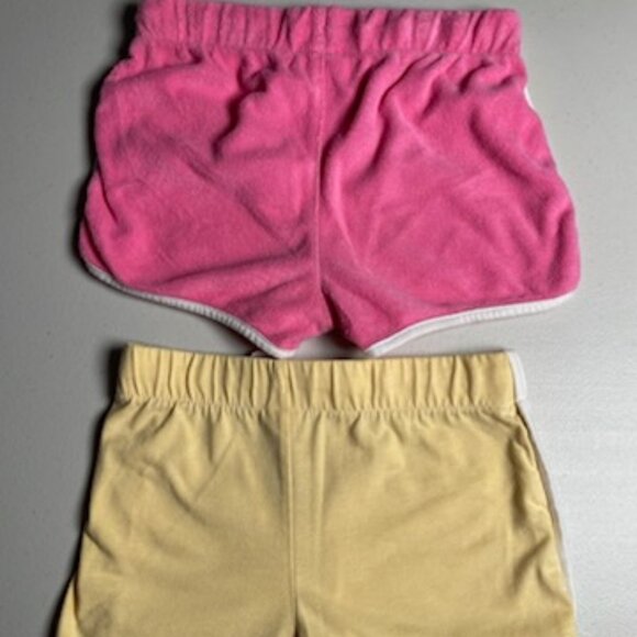 Two Pair Oshkosh/Carter's Drawstring Shorts, Size 6/6X - Picture 2 of 4